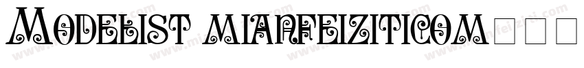 Modelist mianfeiziticom字体转换